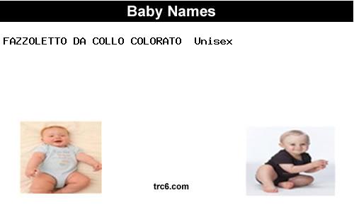fazzoletto-da-collo-colorato baby names